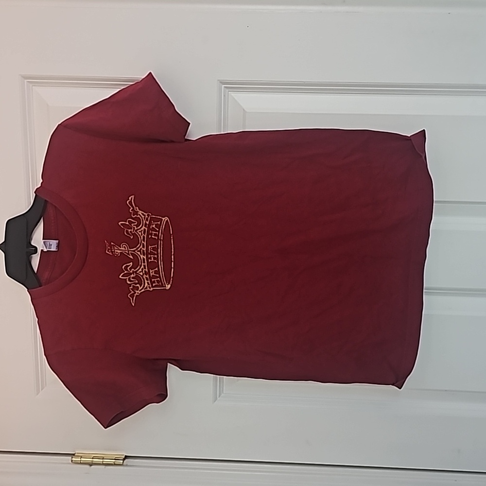 Red graphic tee